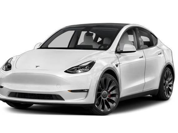 TESLA MODEL Y 2021 5YJYGDEE2MF190062 image